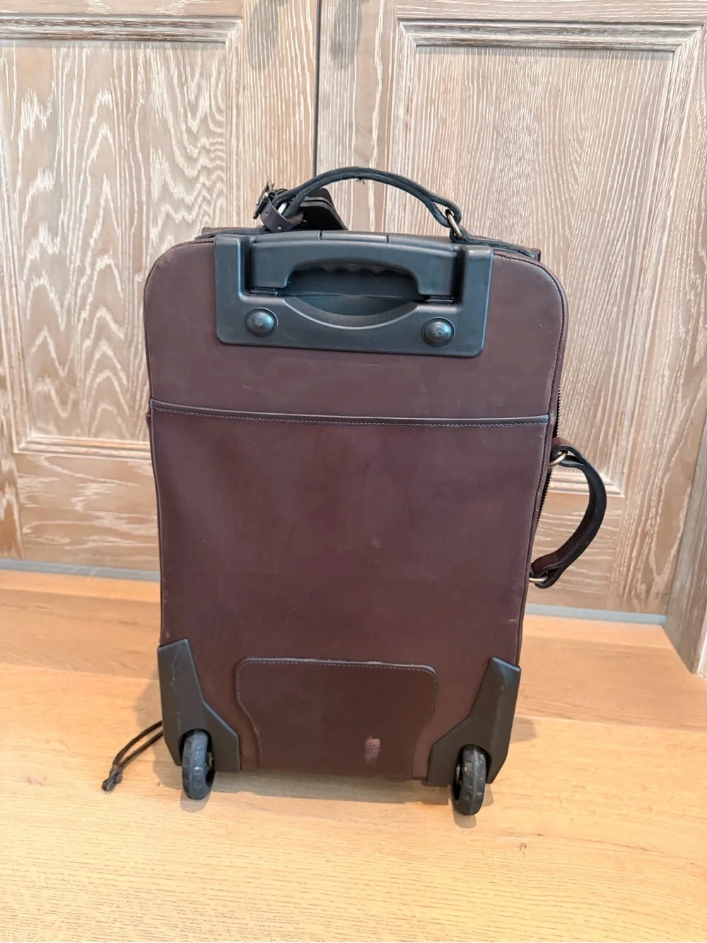 FILSON WEATHERPROOF ROLLING CARRY-ON SUITCASE | SIERRA BROWN